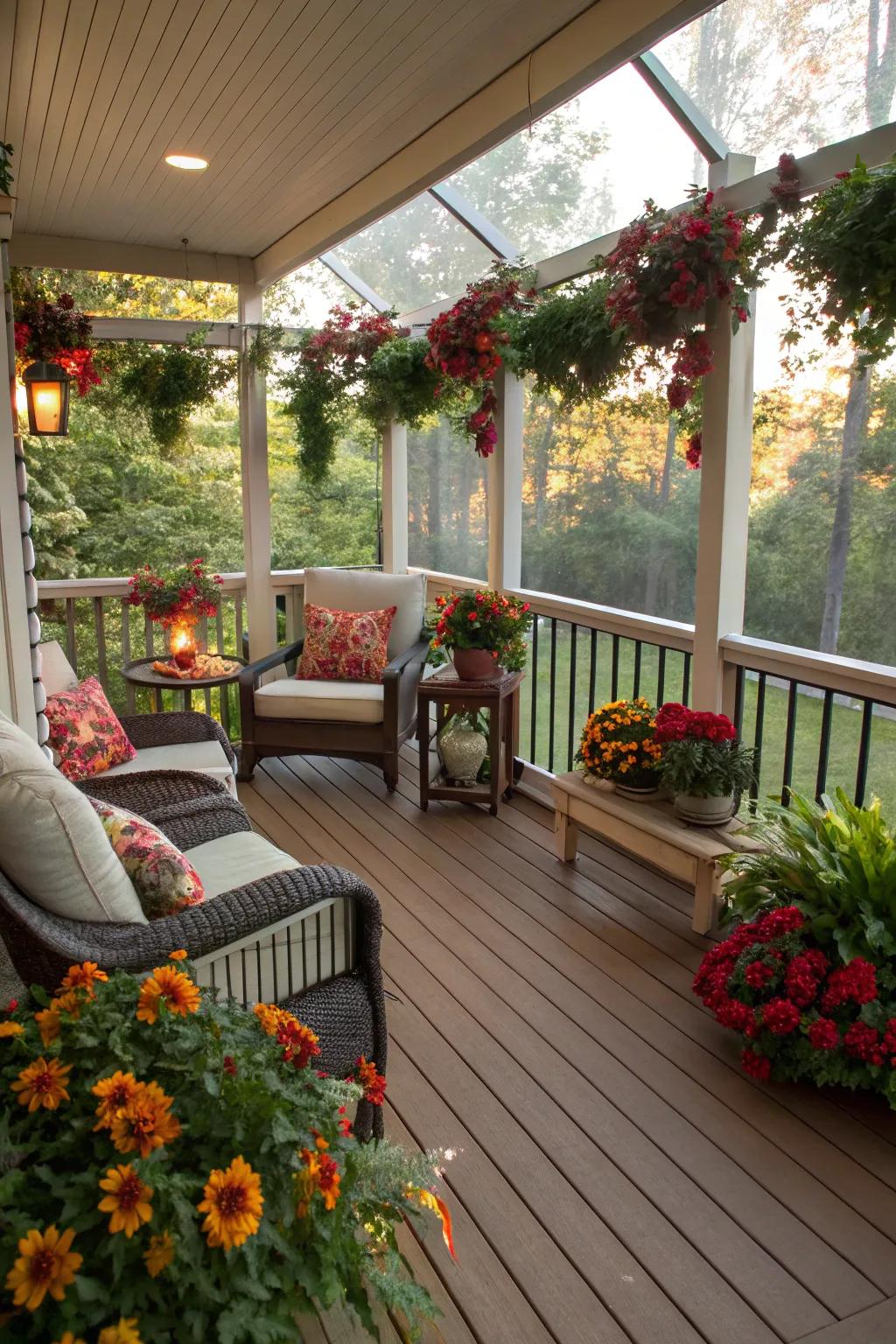 An area that honors the allure of every season.