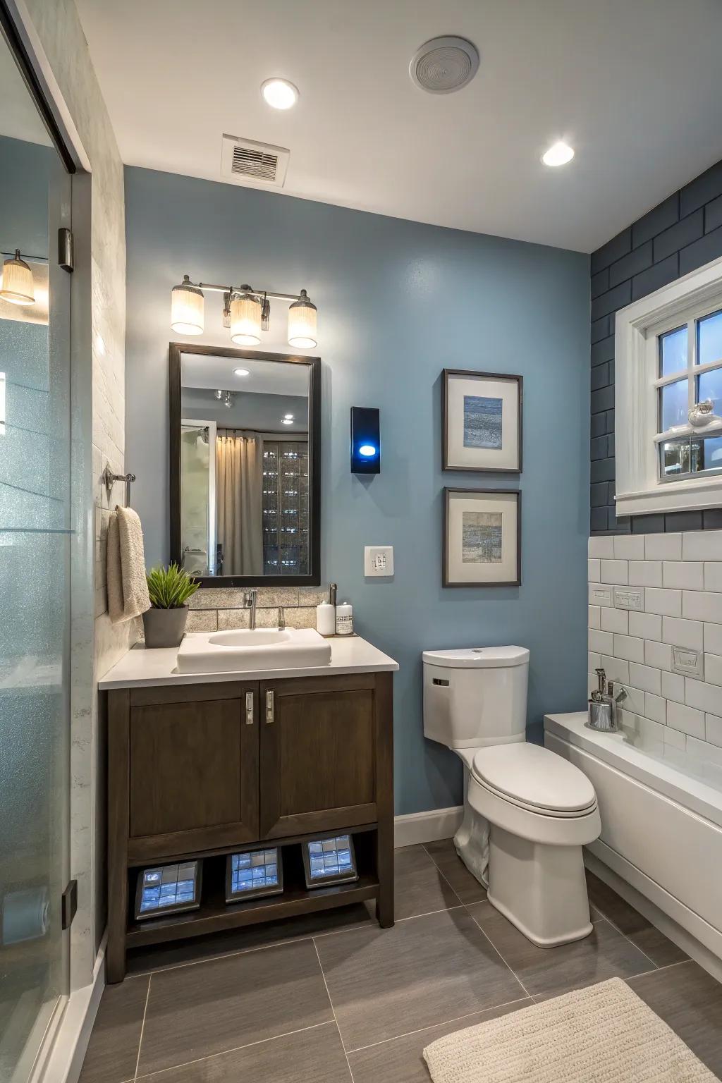 Intelligent lighting offering adaptable illumination.