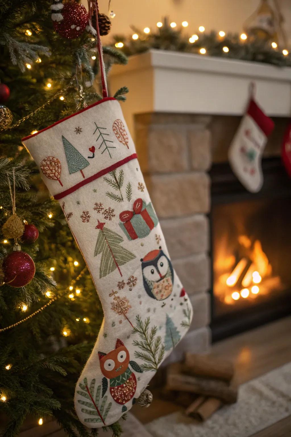 Fanciful fauna append playful charm.