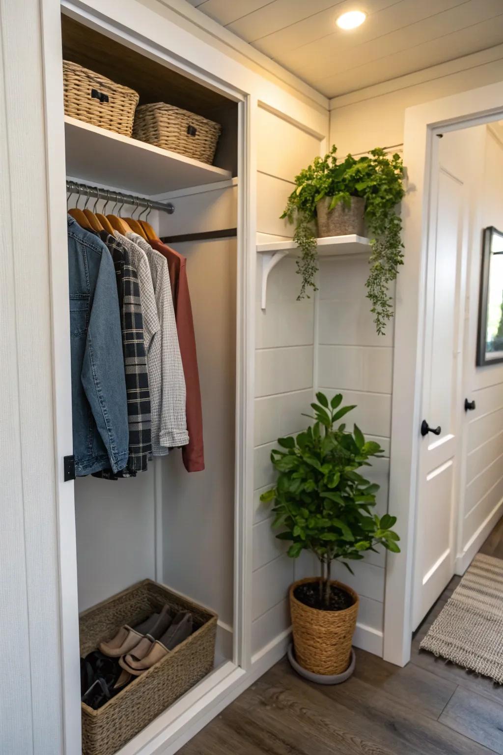 Nature's influence within your wardrobe.