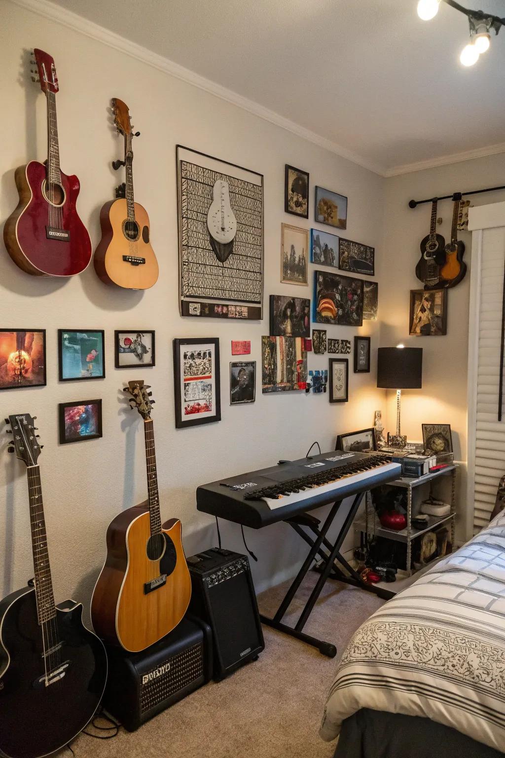 Melodic instruments serve dually as artistry and mirror personal affections.