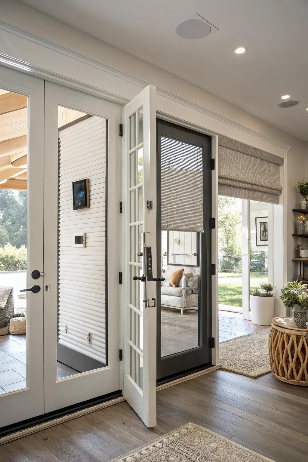 Intelligent blinds proffer convenience and innovation.