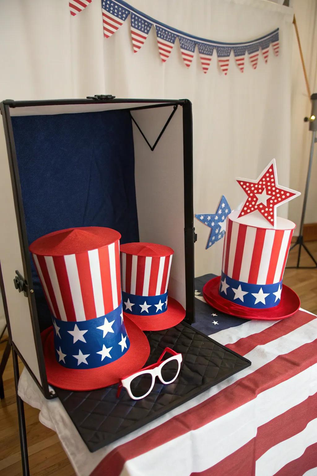 A fun handcrafted photo spot that captures the festive spirit.