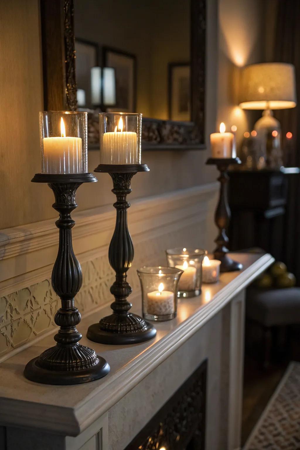 Sophisticated tea luminescence receptacles impart both cordiality and allure to any expanse.