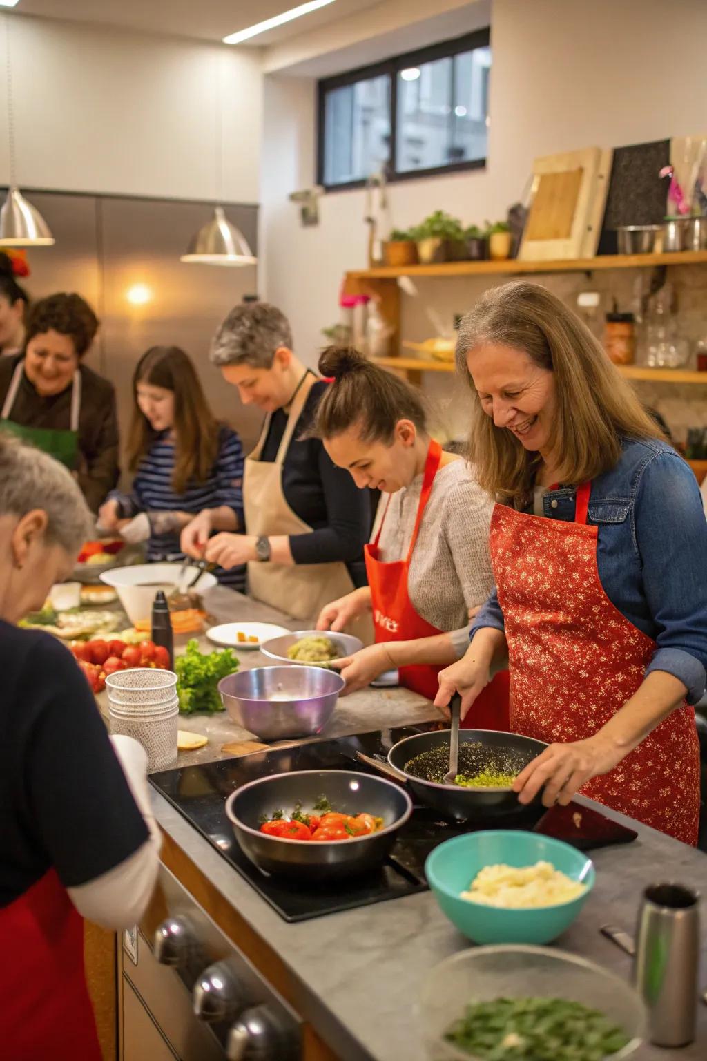 Cook up fun and flavors with an engaging culinary course.