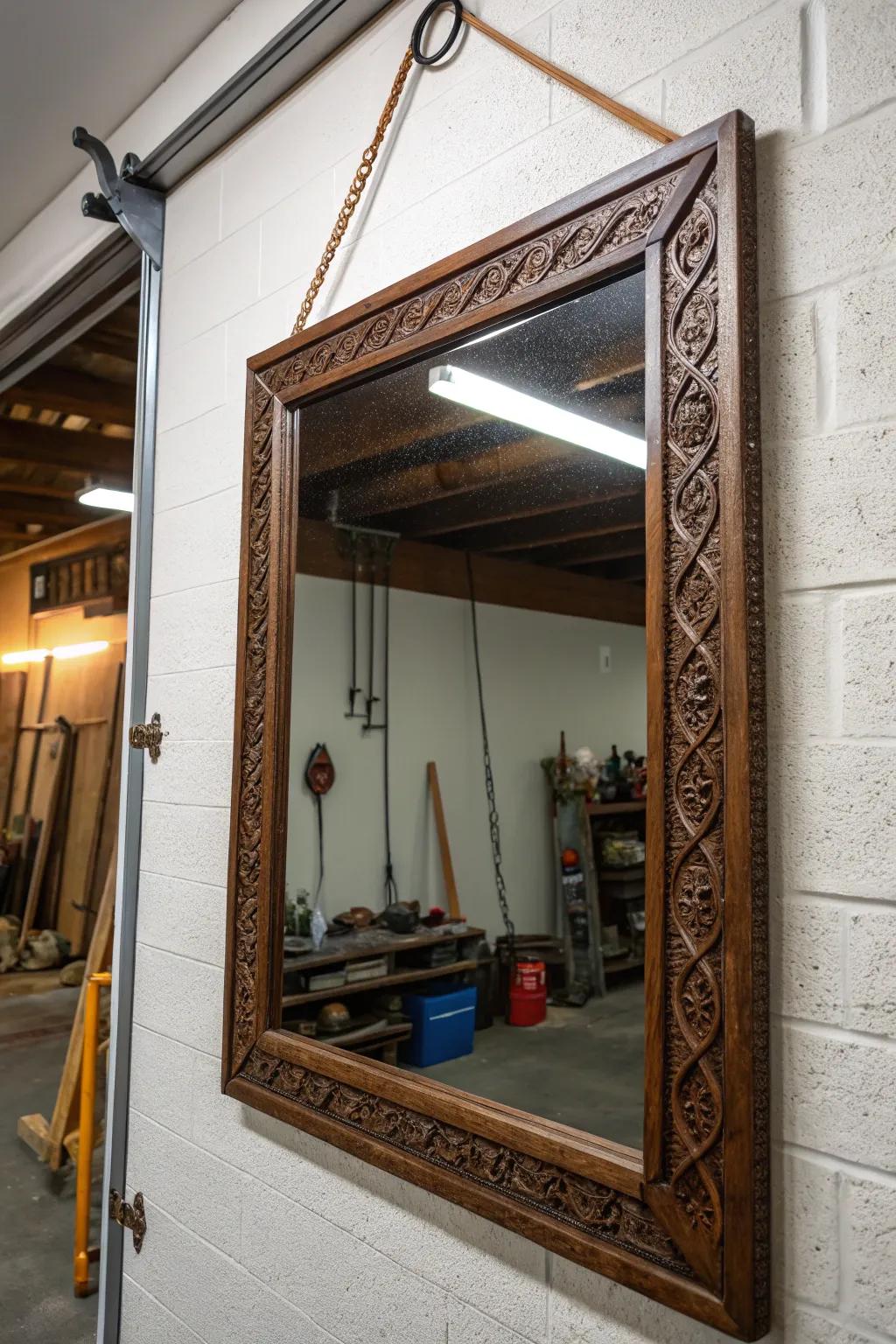 Illuminate and Expand: Transform your garage with the magic of a well-placed speculum.