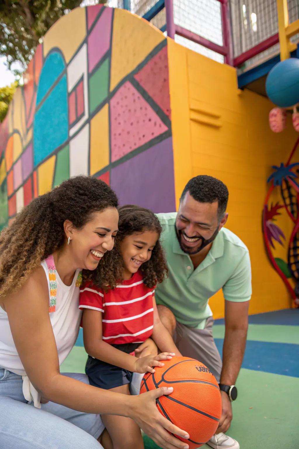 Highlighting pastimes captures the unique interests and likings of your family.