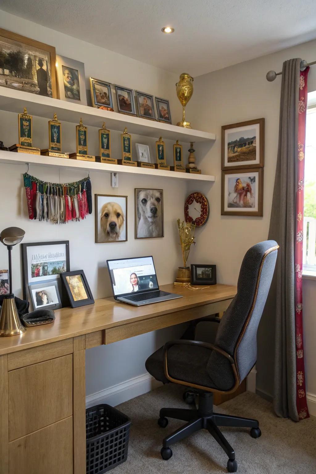 Showcase your pup's accomplishments with design.