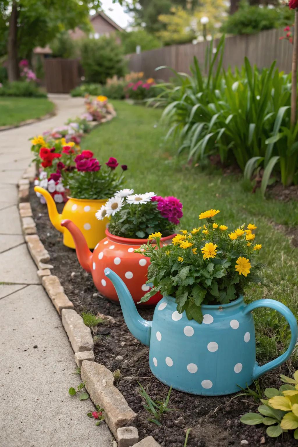 Custom decor adds a personal touch to your garden space.