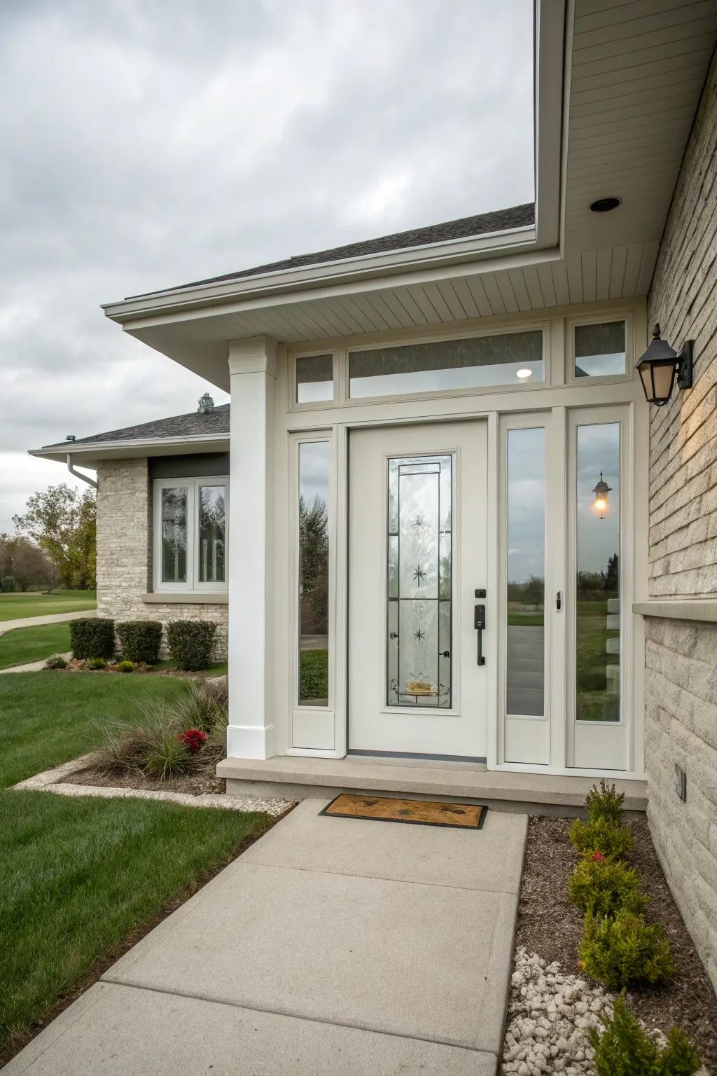 Transitional style for a mix of traditional and contemporary aesthetics.