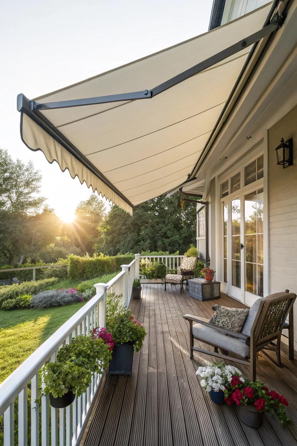 Telescopic shelters adapt to your shading requisites.