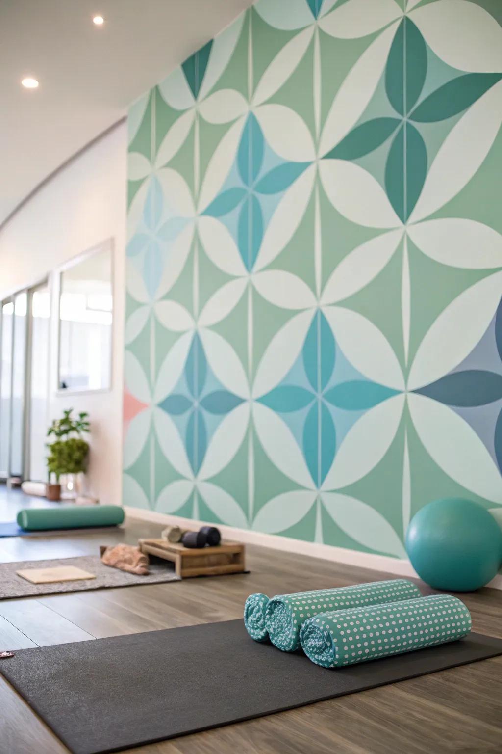 Promote relaxation utilizing overlapping circles.