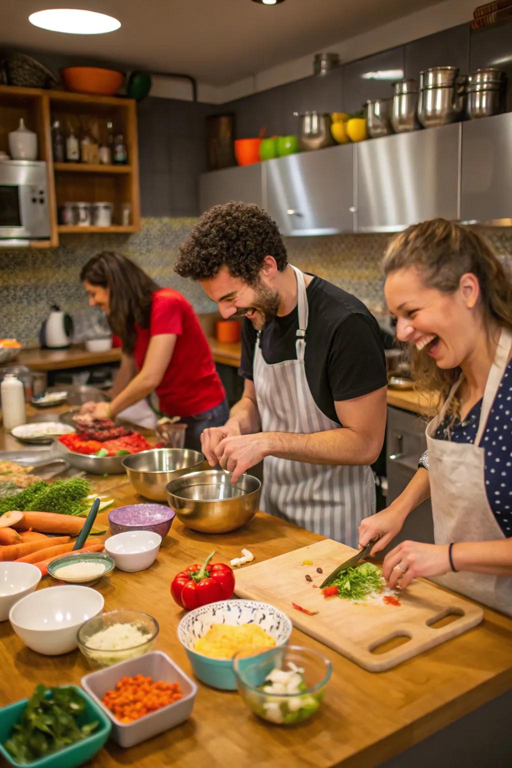 Task your culinary ingenuity with a themed cook-off.