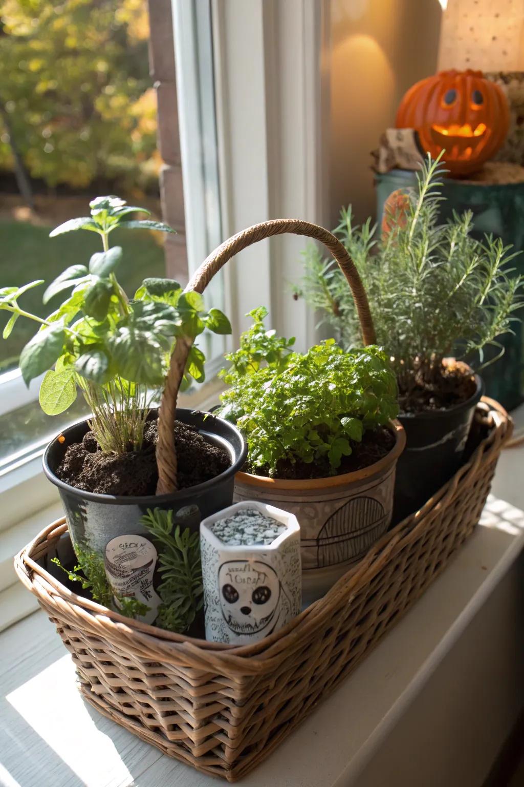 An enchanted flora set for the plant lover's Halloween.