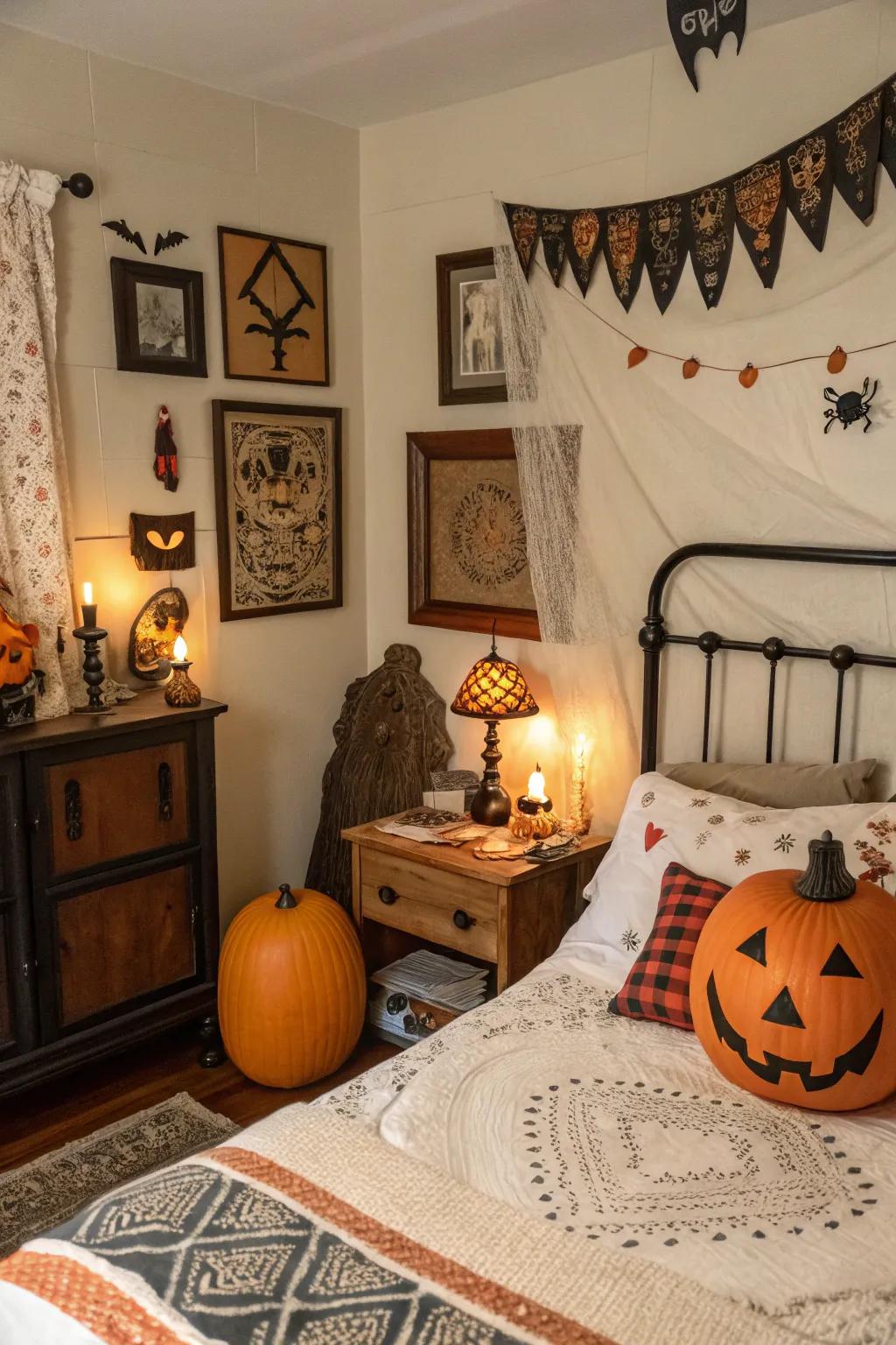 Vintage pieces can infuse charm and nostalgia into your personal space.