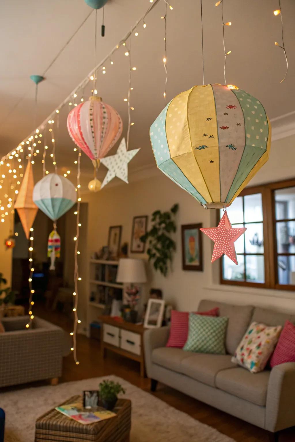 Paper crafts contribute a fanciful and lighthearted sensibility to your layout.