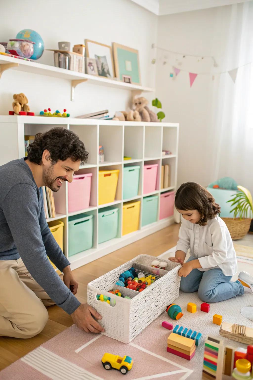 Regular decluttering ensures a tidy and arranged space.
