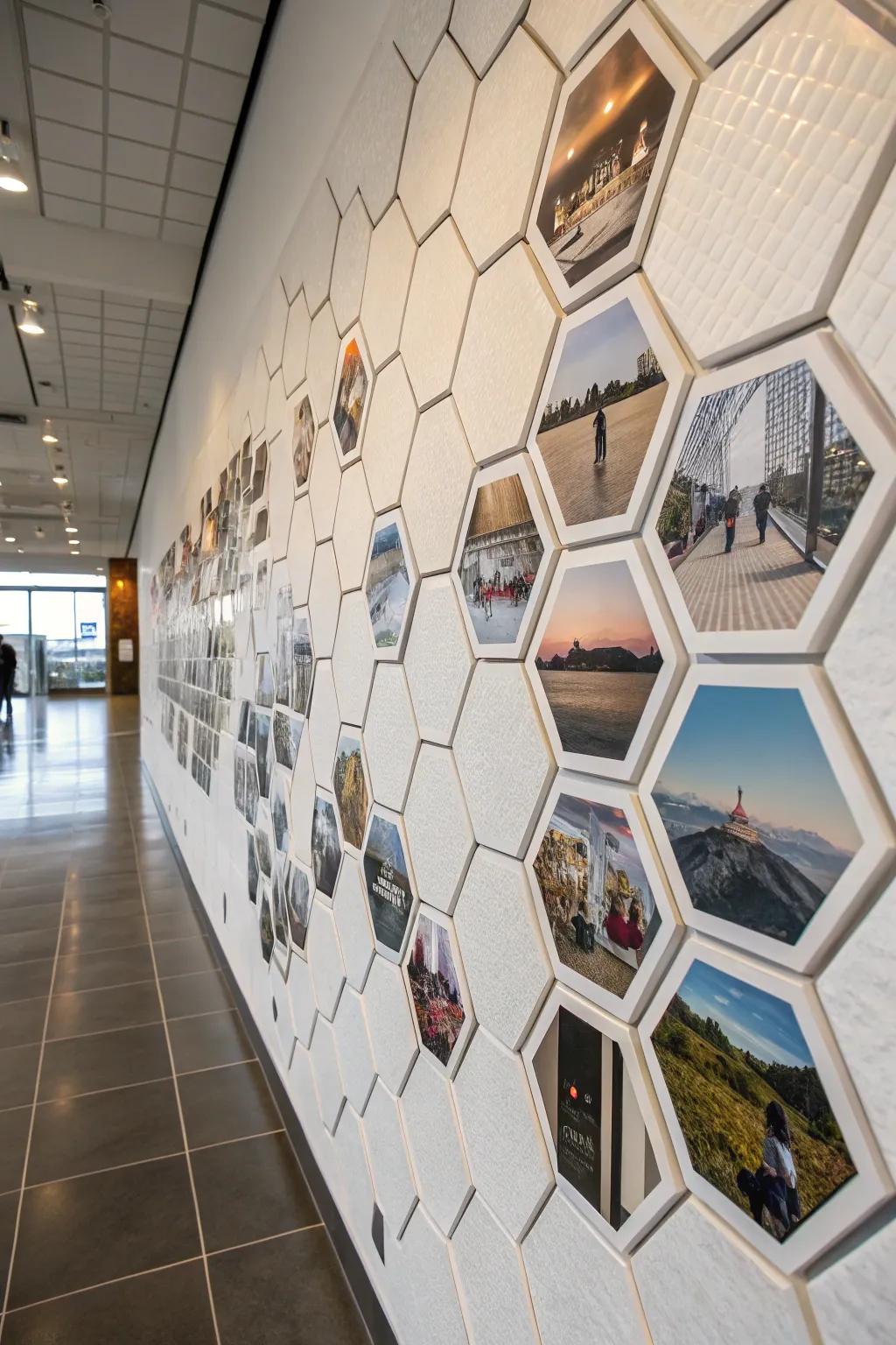 A photo tile puzzle fosters interactive fun.