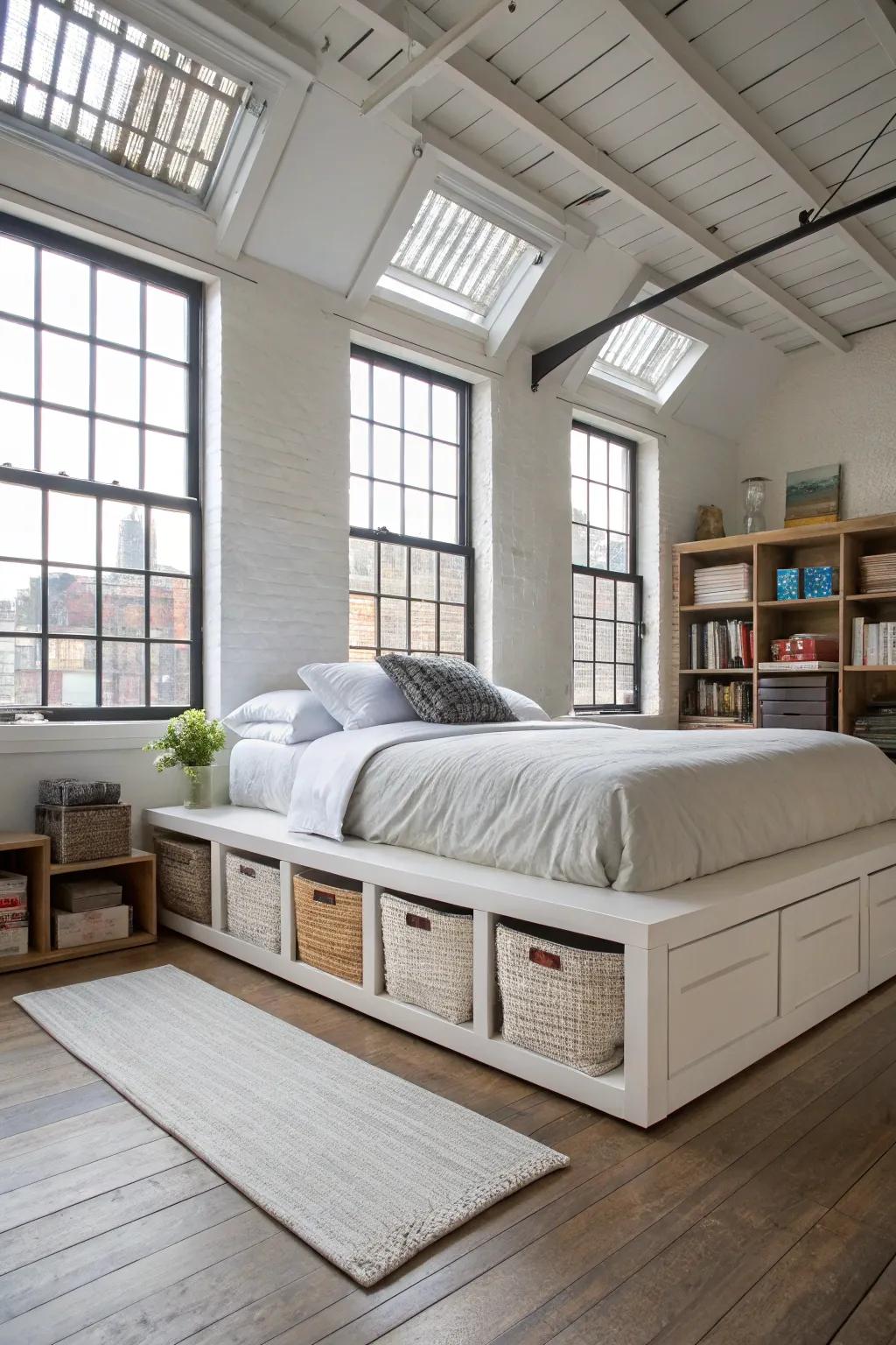 Optimize storage through intelligent sub-bed strategies.