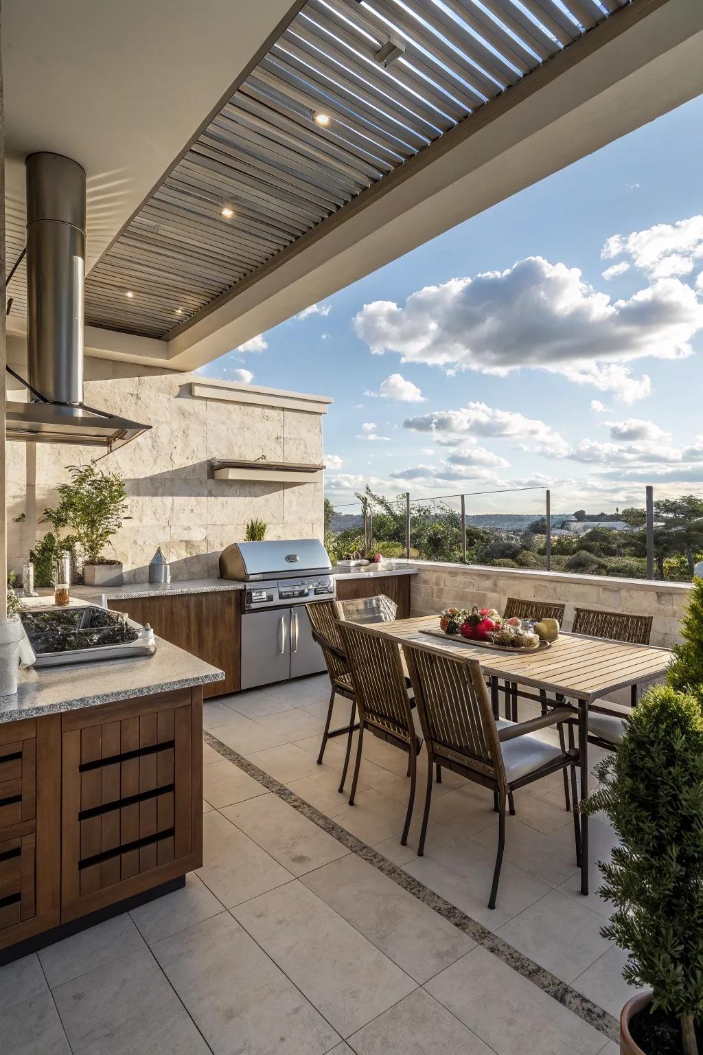 Maximizing natural illumination engenders a radiant and welcoming atmosphere.