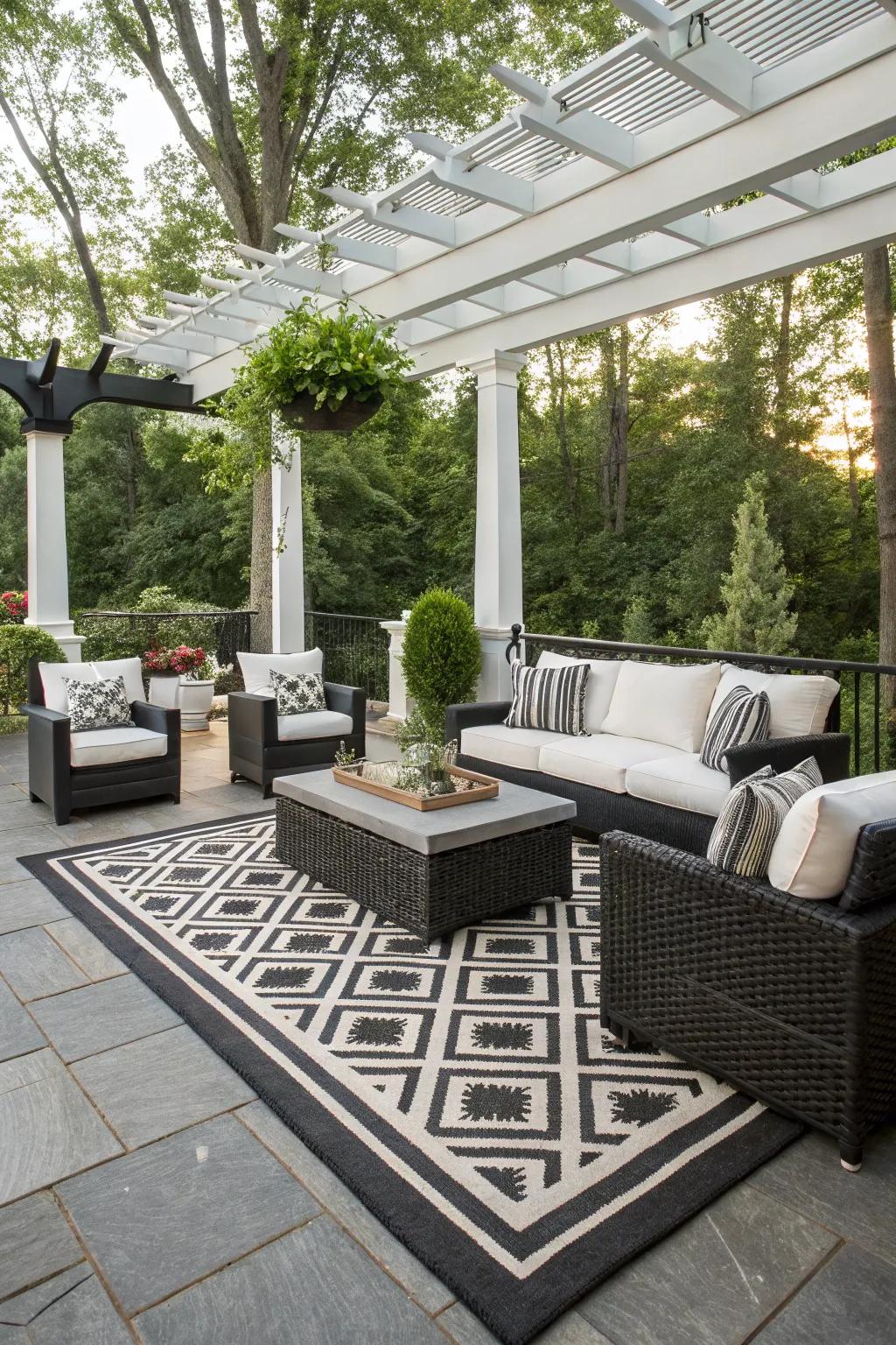 Chic sophistication highlighted by monochrome themes.