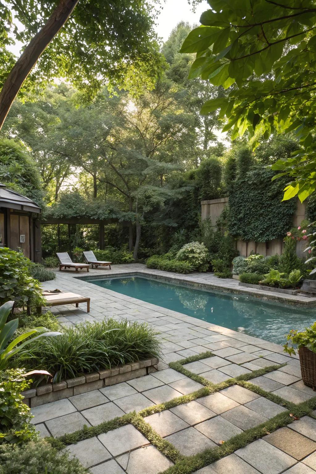 Hidden nooks provide seclusion and a sense of discovery.