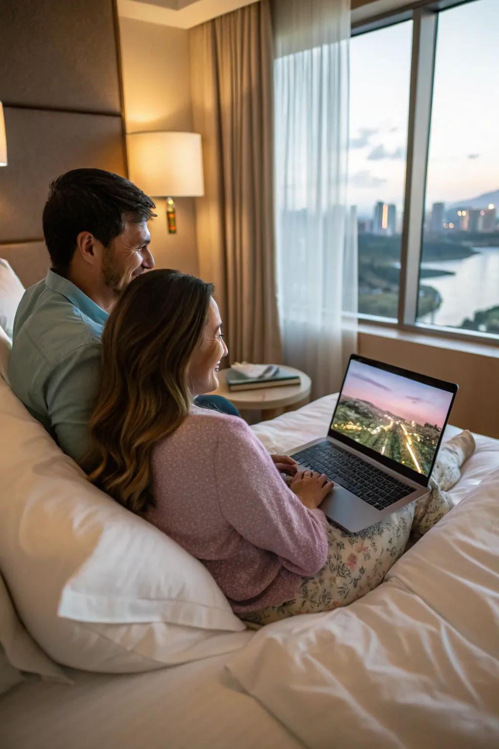 A virtual journey whisks you away on a romantic adventure.