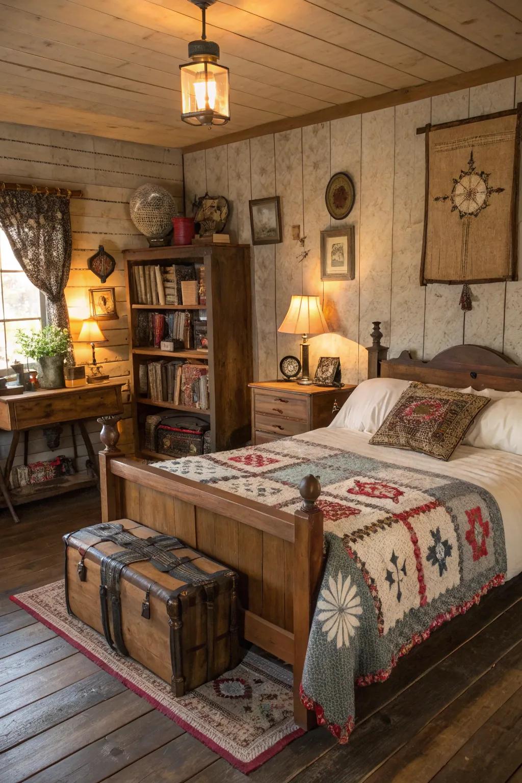 Classic finds contribute heritage and charm.