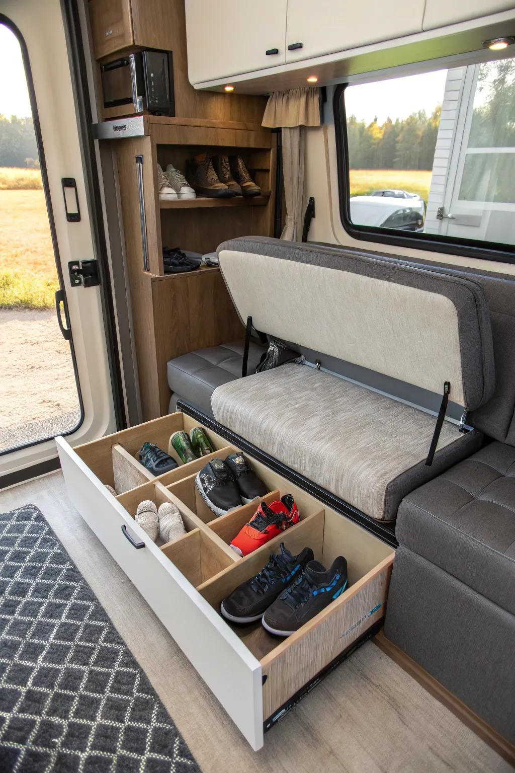 Furniture with a dual purpose is a genuine space economizer.