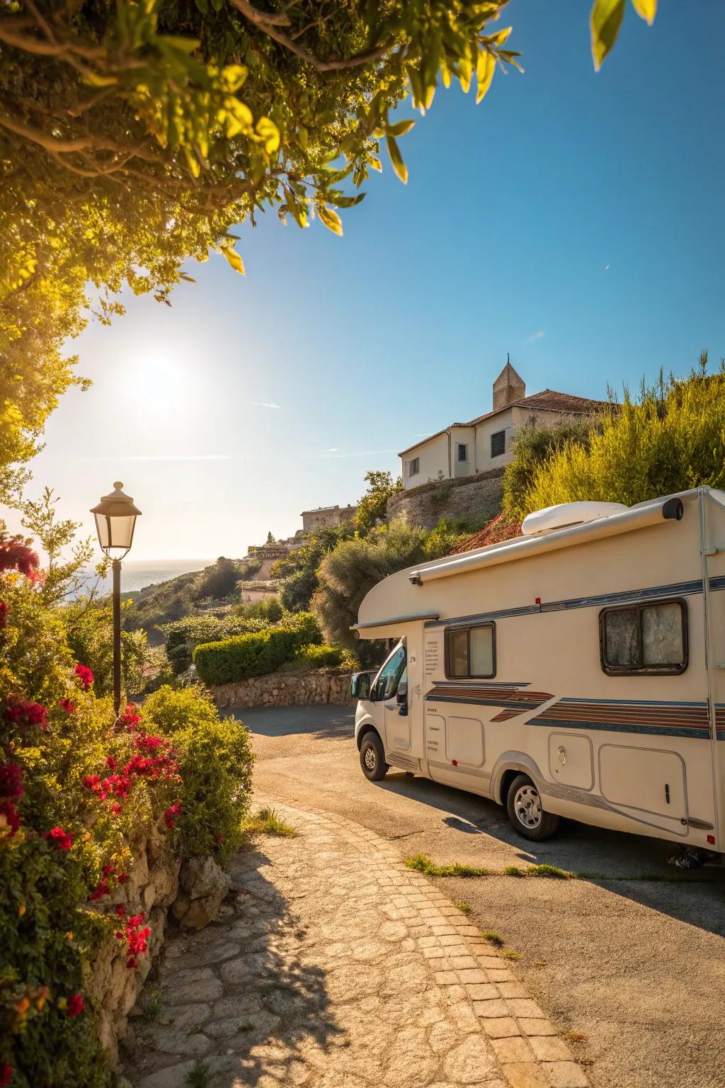 Stucco finishing offers those vibes from the Mediterranean.