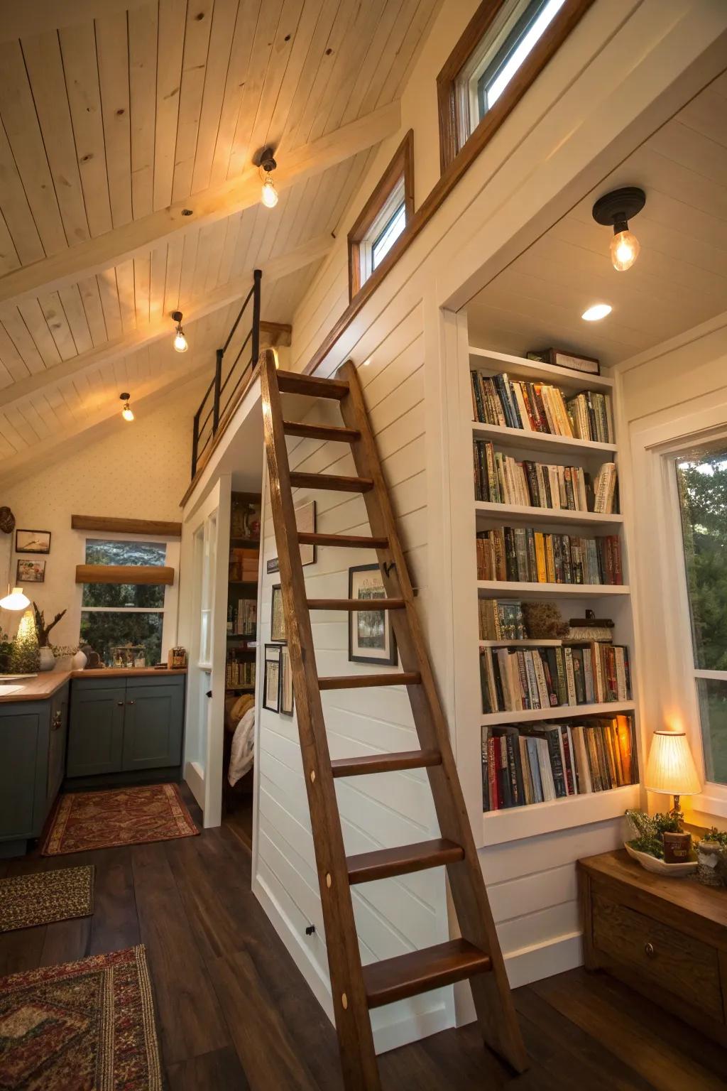 Classic nostalgia: A librarian access for timeless style.