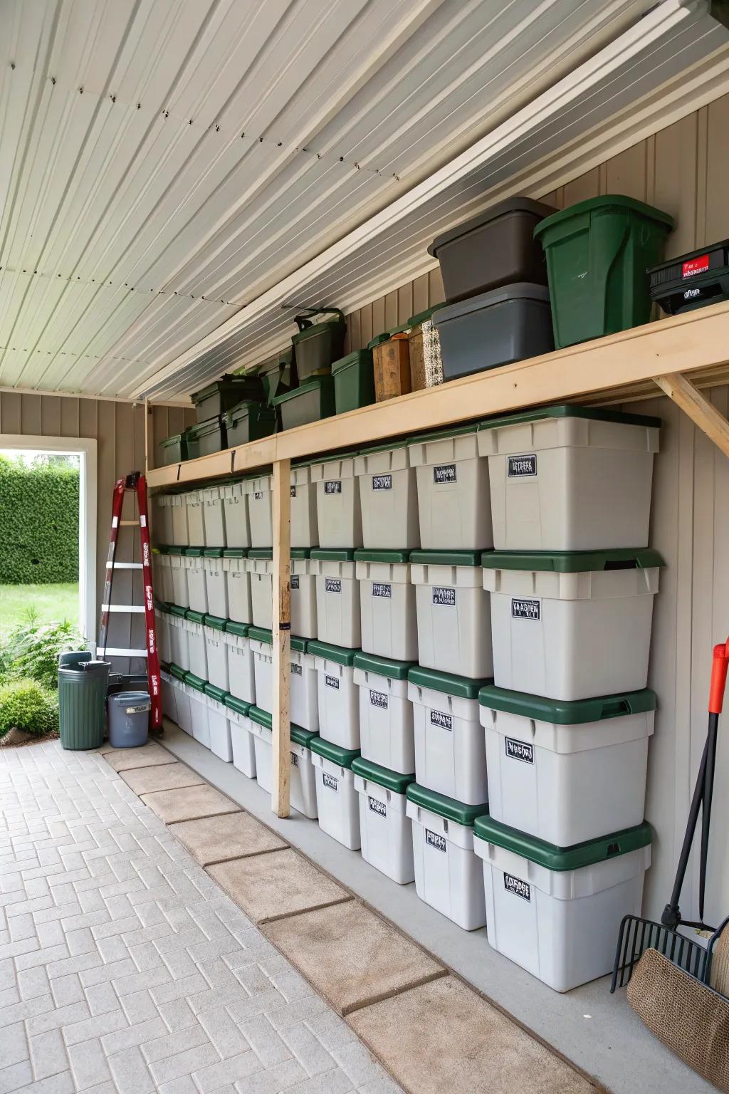 Weather-resistant receptacles guarantee your articles stay secure and dry.