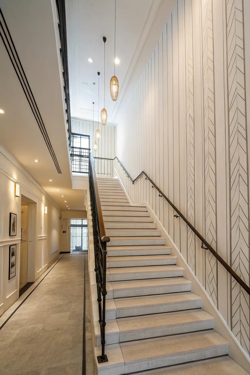 Achieve a clean aesthetic through unadorned lines.