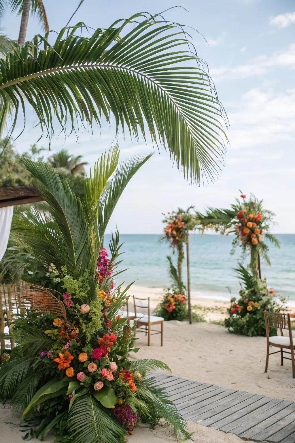 A mini-vacation with an exotic eden backdrop.