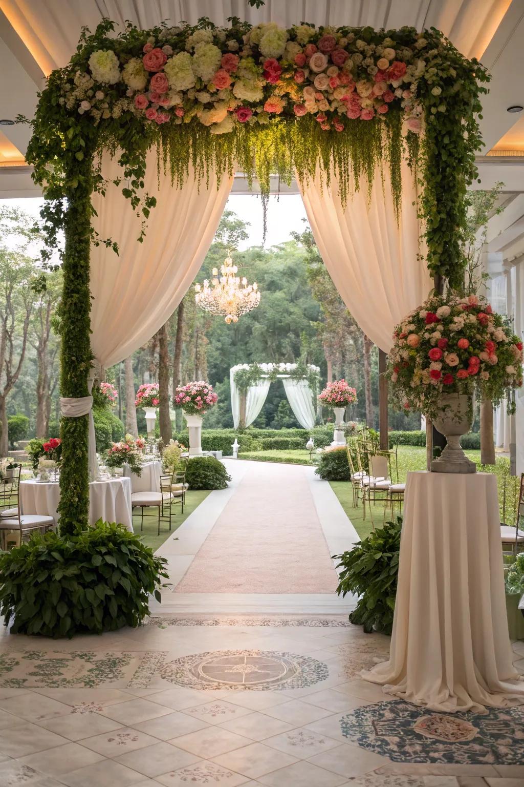 Cultivated extravaganza themes cultivate a fresh and natural vibe.
