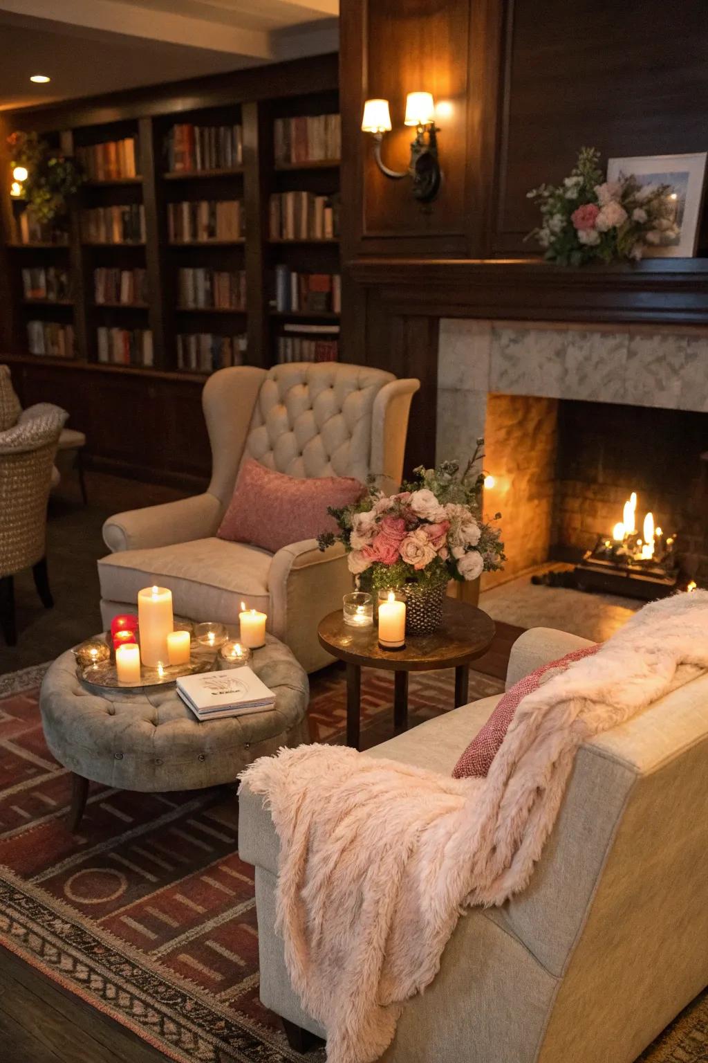 Relax and unwind in an inviting lounge corner.