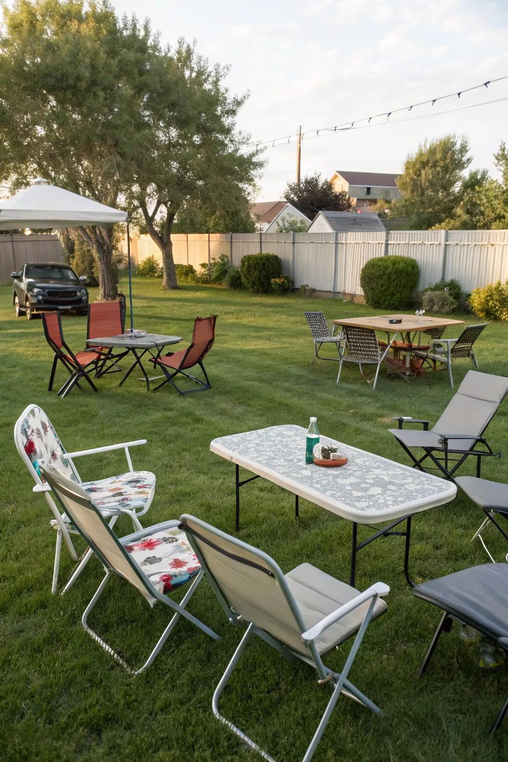 Moveable furniture delivers versatility and adaptability.
