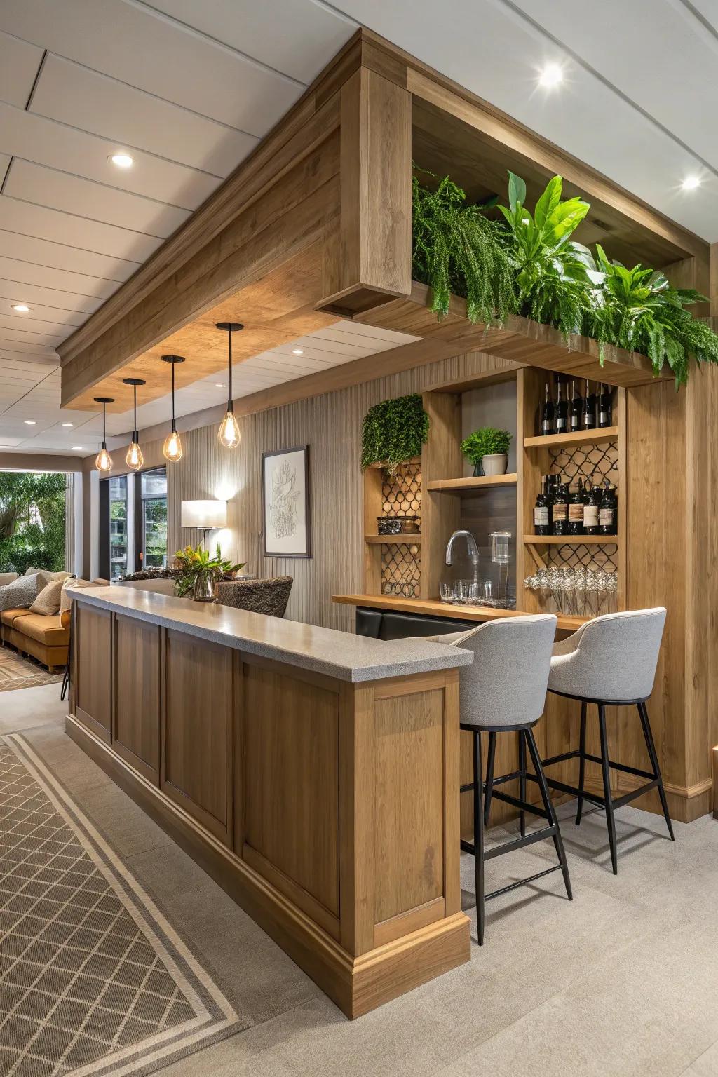 Eco-friendly bar options that are fashionable and sustainable are available.