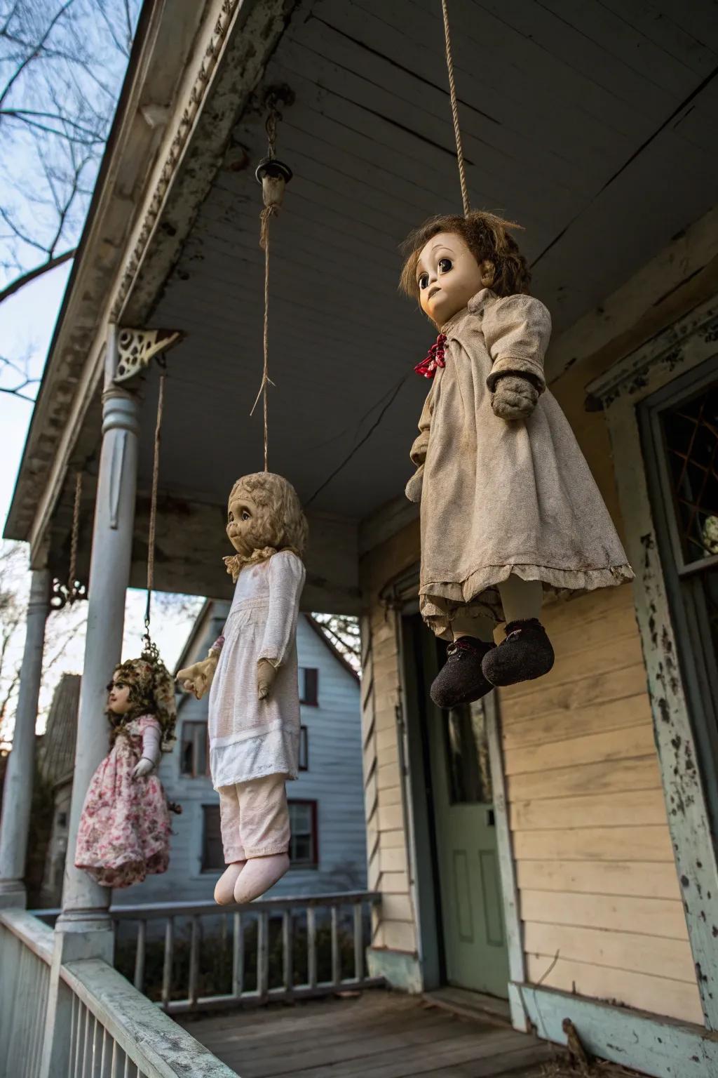 Hanging horrors capture attention.