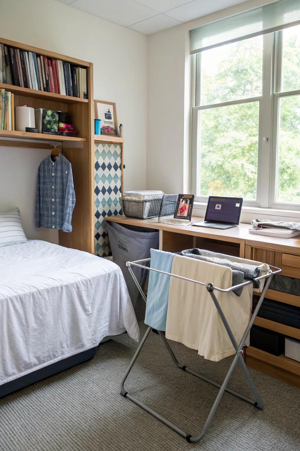 Folding tools offer helpful options for small spaces.