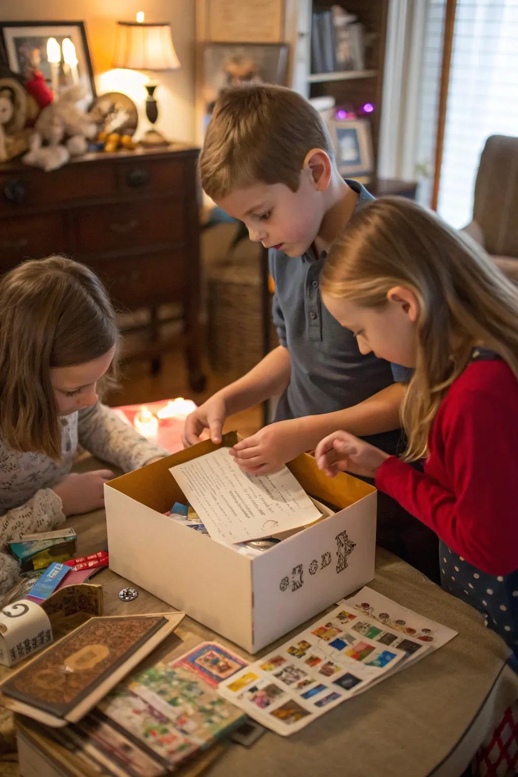 For the future, a time capsule captures the essence of the present.