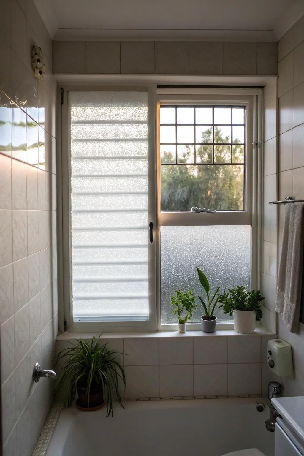 Glazed solutions furnish confidentiality alongside illumination.