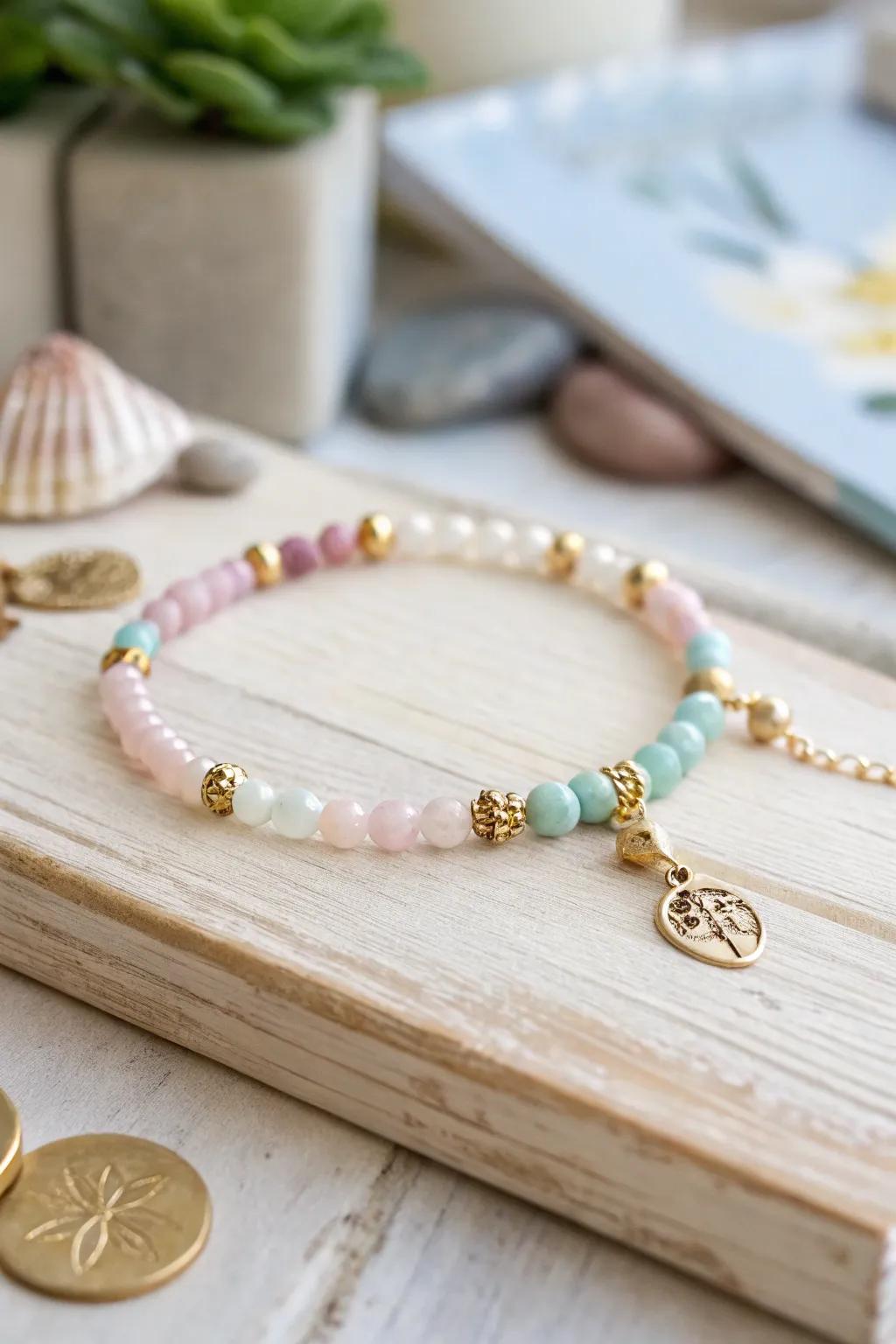 Craft your own heartfelt beaded jewelry and share love through handmade elegance.