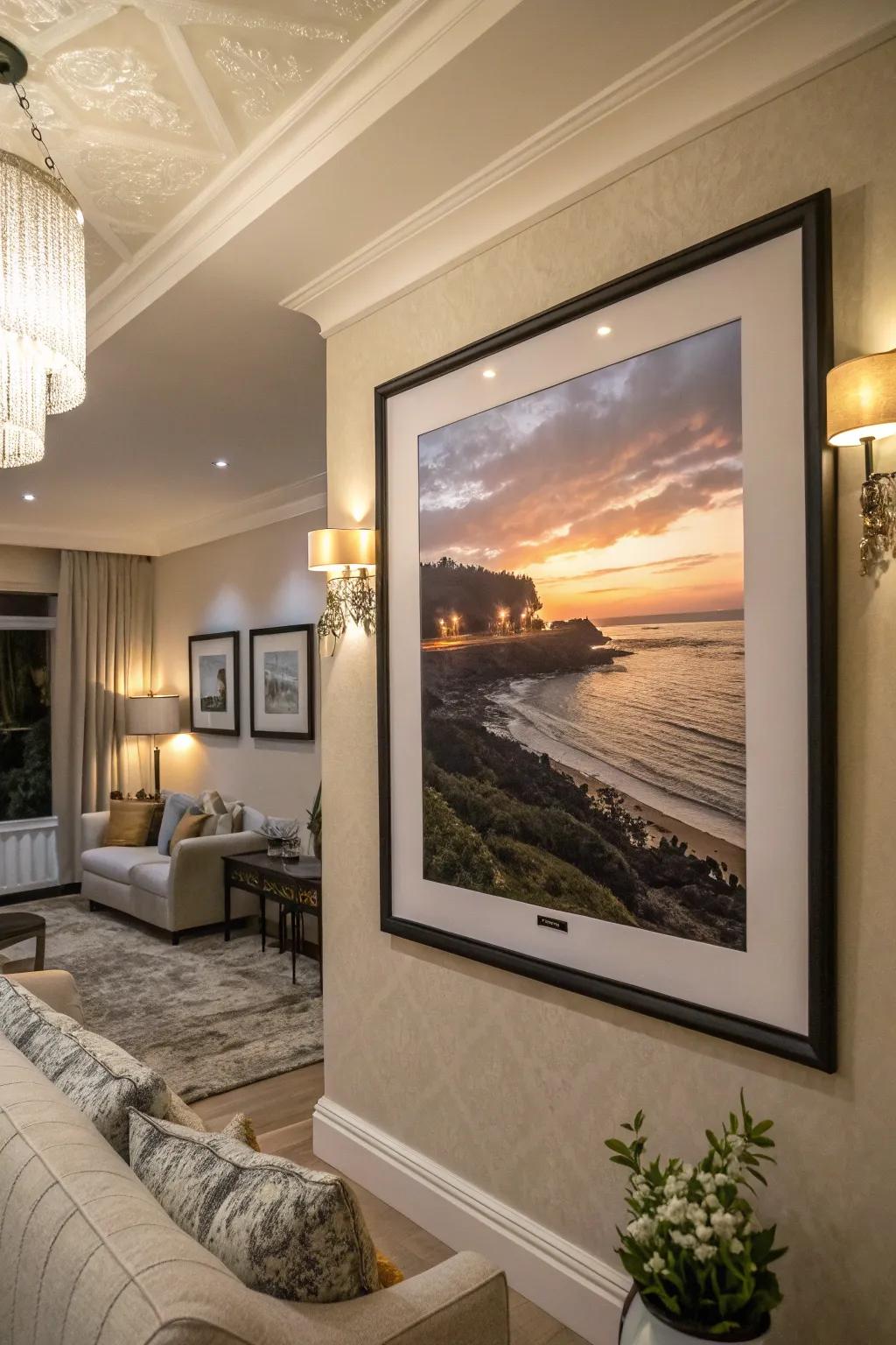 Art that freezes life's instances.