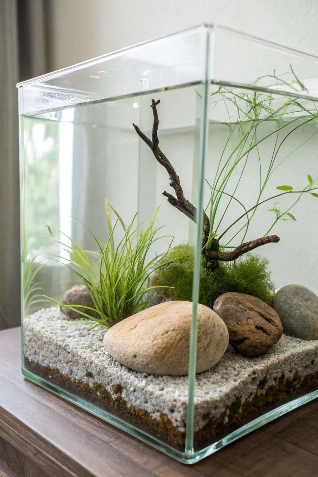 Embrace understated refinement through a pristine and soothing layout.