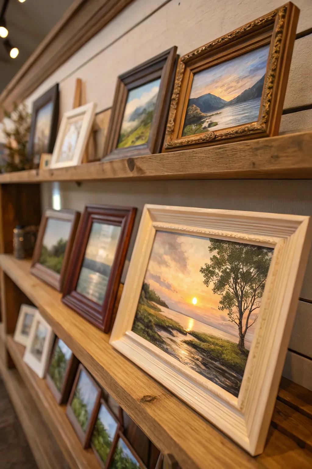 Delicate oil compositions capturing the splendor of the natural world, ideal for every art aficionado.
