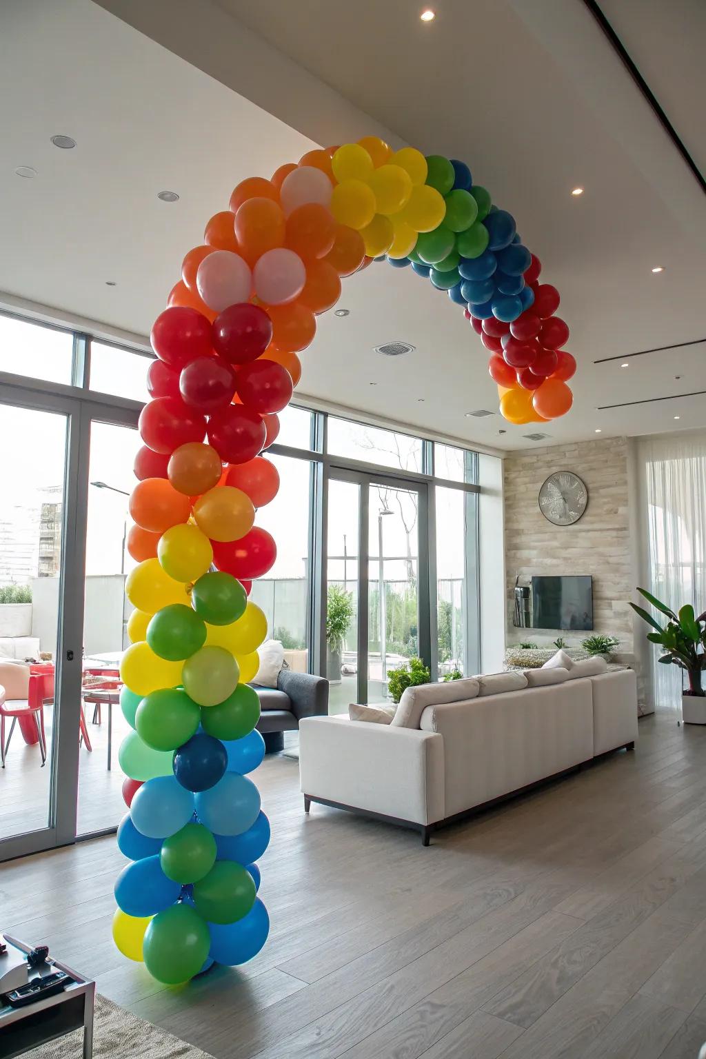 Balloon bliss adds a splash of color and fun to your celebration.