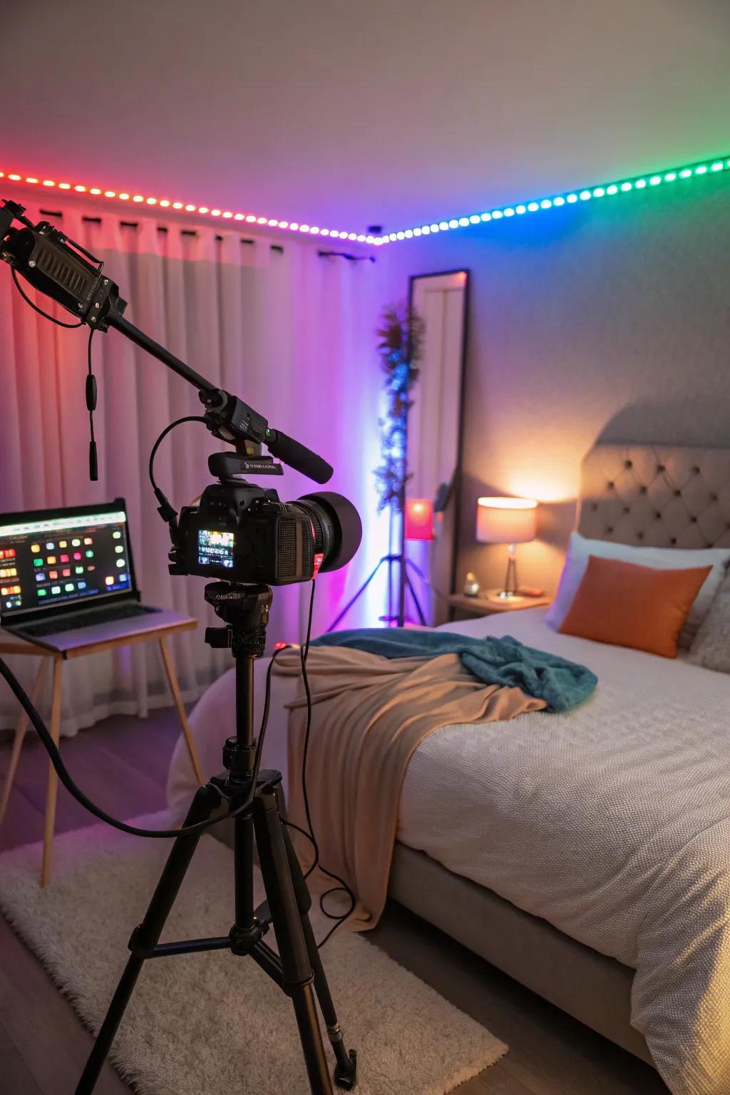 Infuse character into your streaming zone using vibrant RGB lighting.