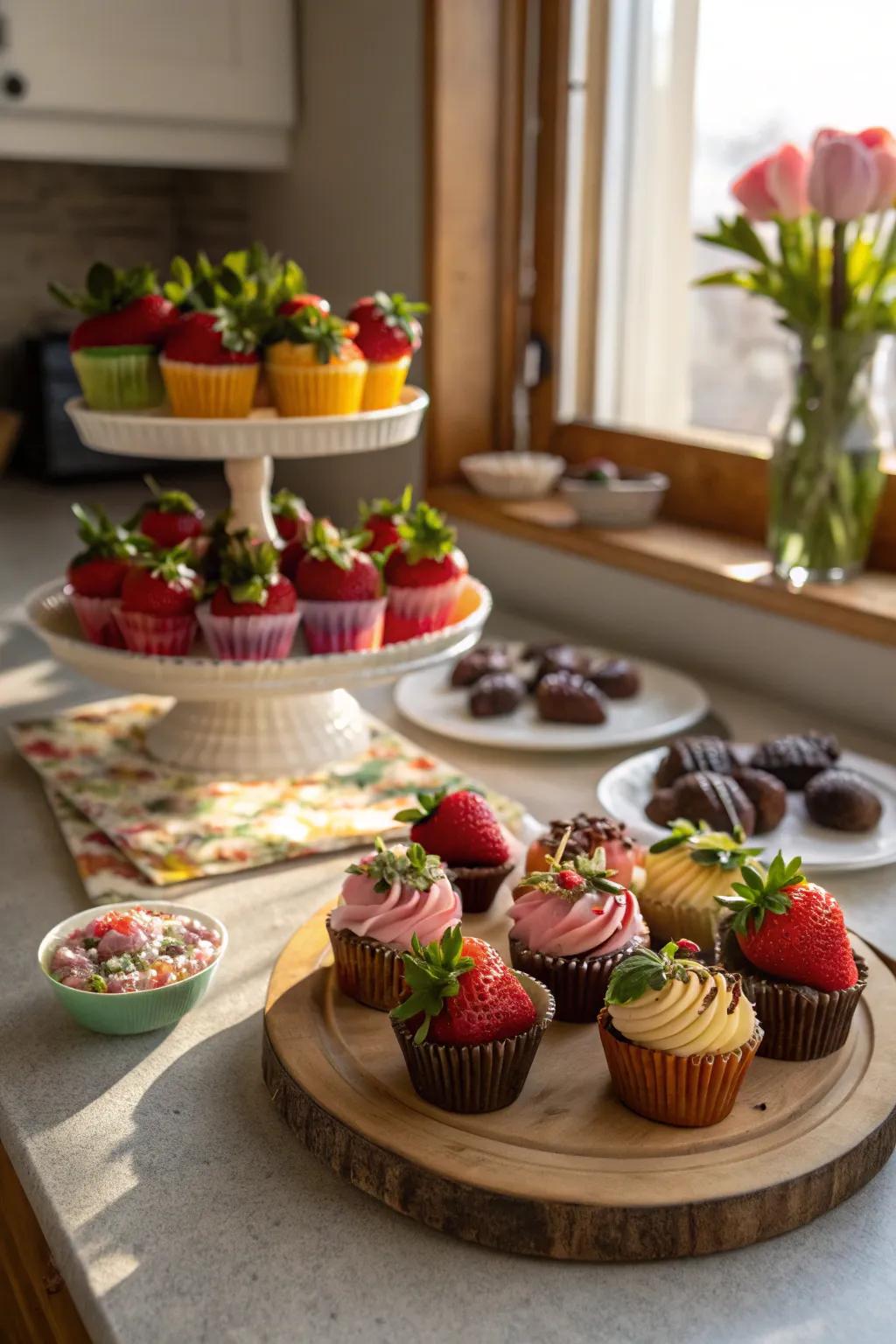 Ideal sweet delights that introduce an enchanting element to your grazing display.