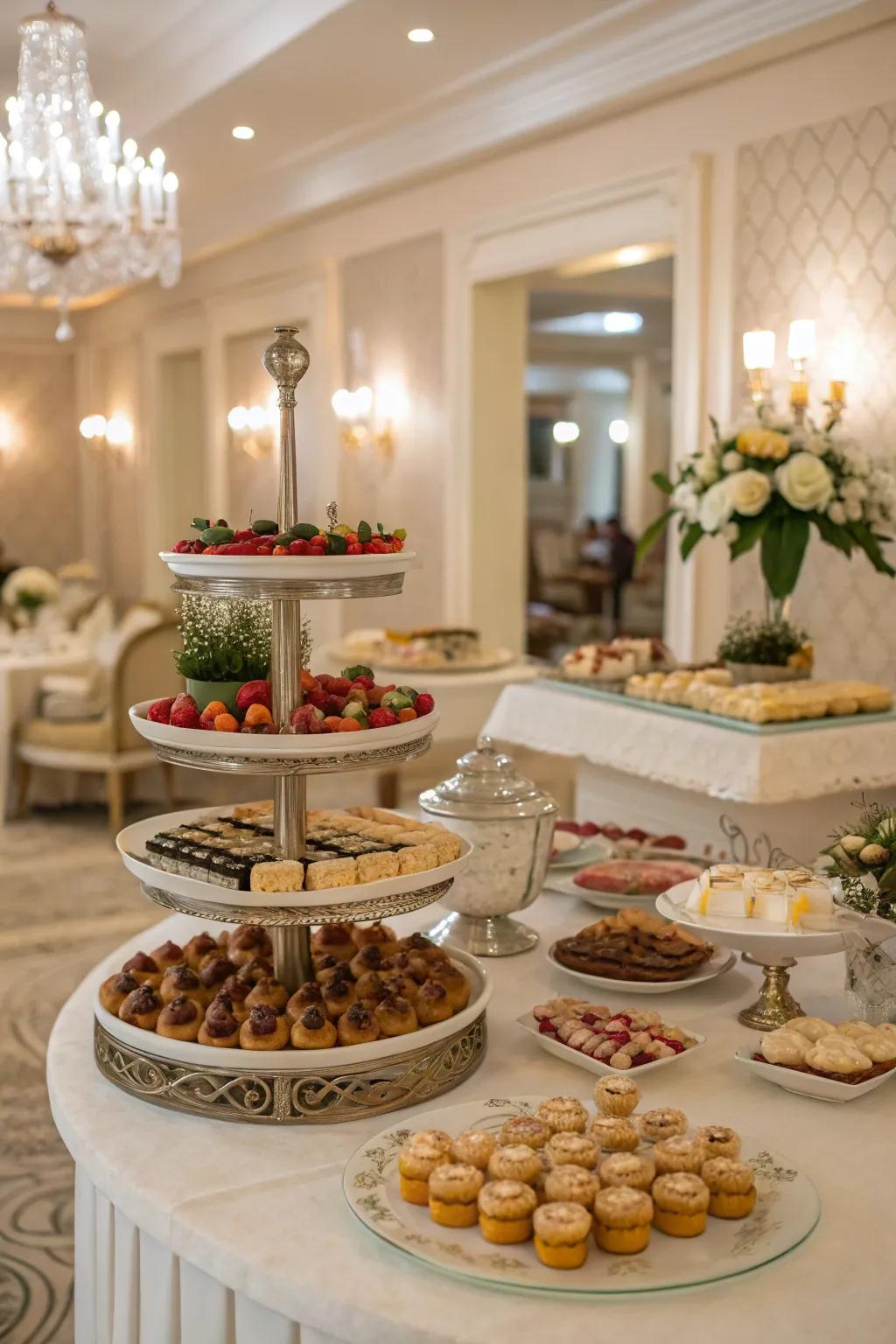 Produce visual intrigue through layered elegance utilizing elevated displays.